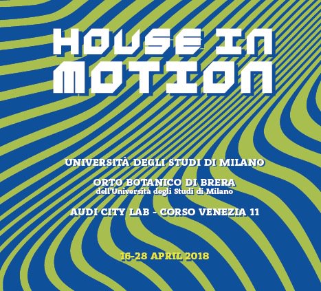 INTERNIMagazine's tweet photo. House in motion 16 / 28 aprile 2018
Con “House in Motion”, presso Università degli Studi di Milano, Orto Botanico di Brera, Audi City Lab - Corso Venezia 11, Interni celebra 20 anni di vita della mostra-evento per il #FuoriSalone #houseinmotion #internilive https://t.co/r5ByXqM6Js