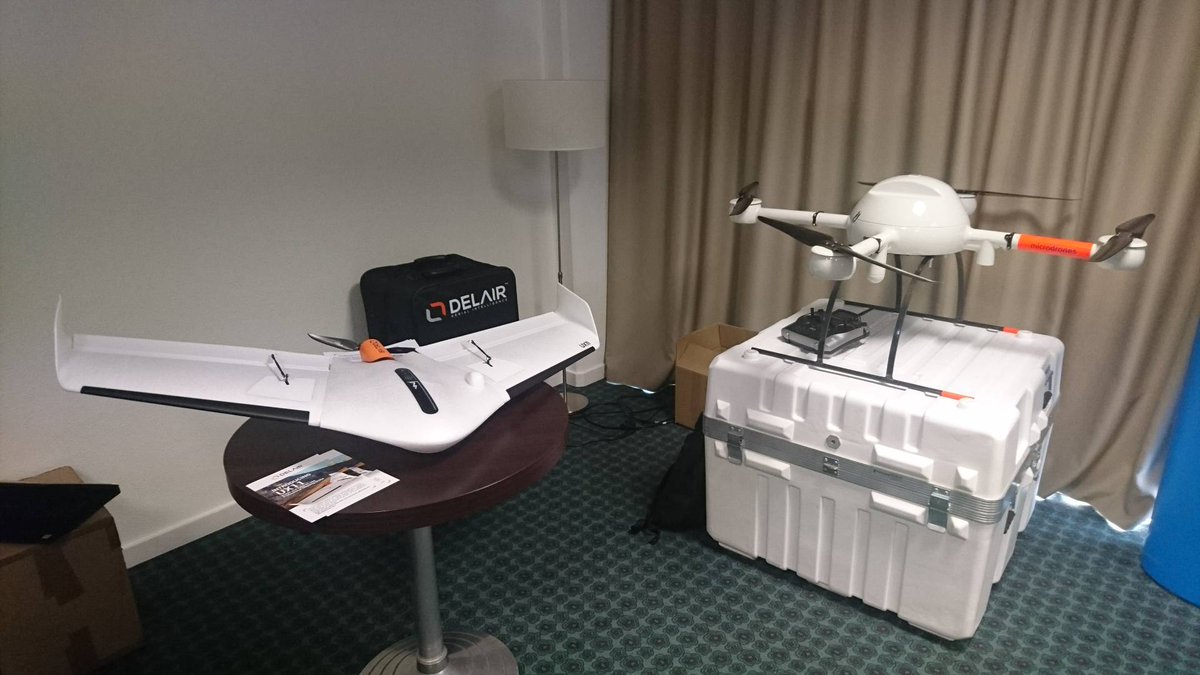 azazof's tweet image. Mostramos nuestras novedades en Drones #TrimbleExpress Portugal #EAC @GeotronicsSE #Microdrones #Delair #LiDAR #DetecciónGases #Solucionesprofesionales