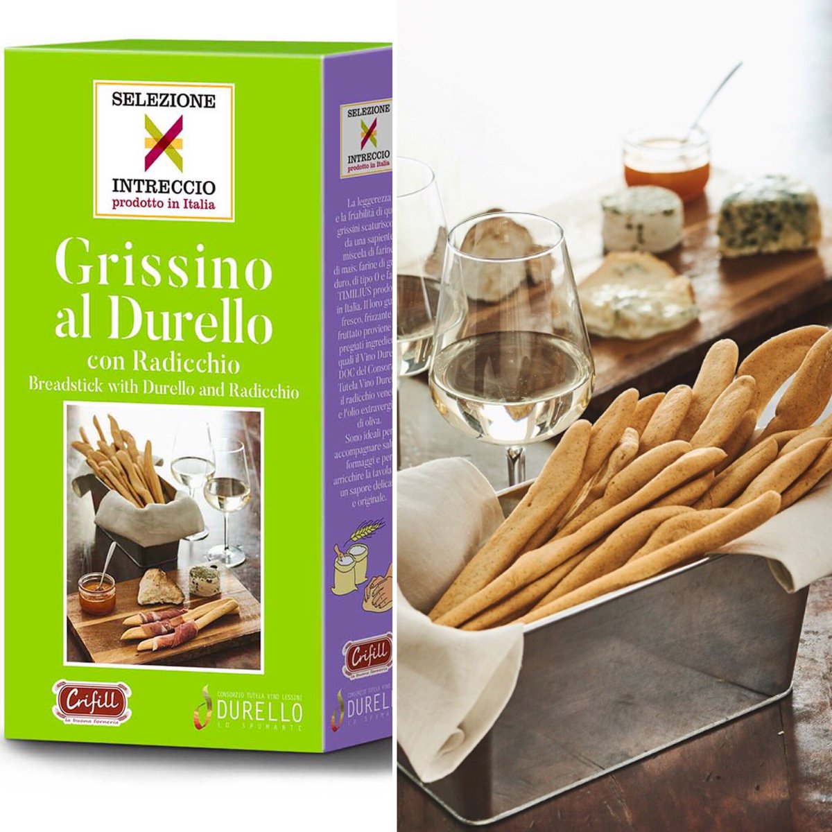 CrifillSrl's tweet photo. #Vinitaly2018 grissini Artigianali Crifill #ciboaregoladarte https://t.co/C9vwCudCxO