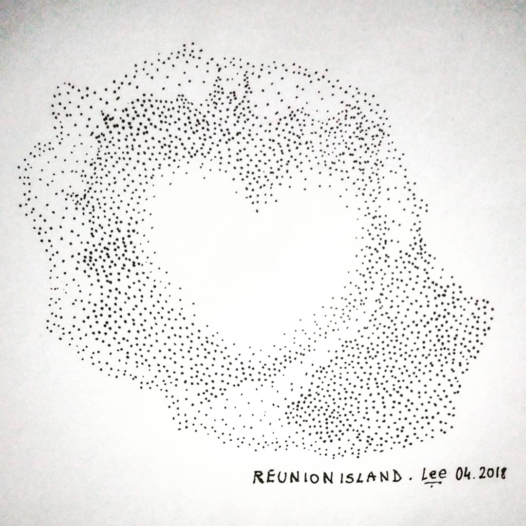 DLee2Crea's tweet photo. 5e test - Pointillisme
Mon île
 #pointillisme #dotartwork #penart #reunionisland #lareunionlela #LaRéunion #miaimeaou #frenchartist #madeinfrance🇫🇷 #french #drawings #dessins #dibujos #blackandwhite #artistefrancais  #inspirations #imagination #brainpower #inkart #artoftheday https://t.co/Fx3xJPz5LE