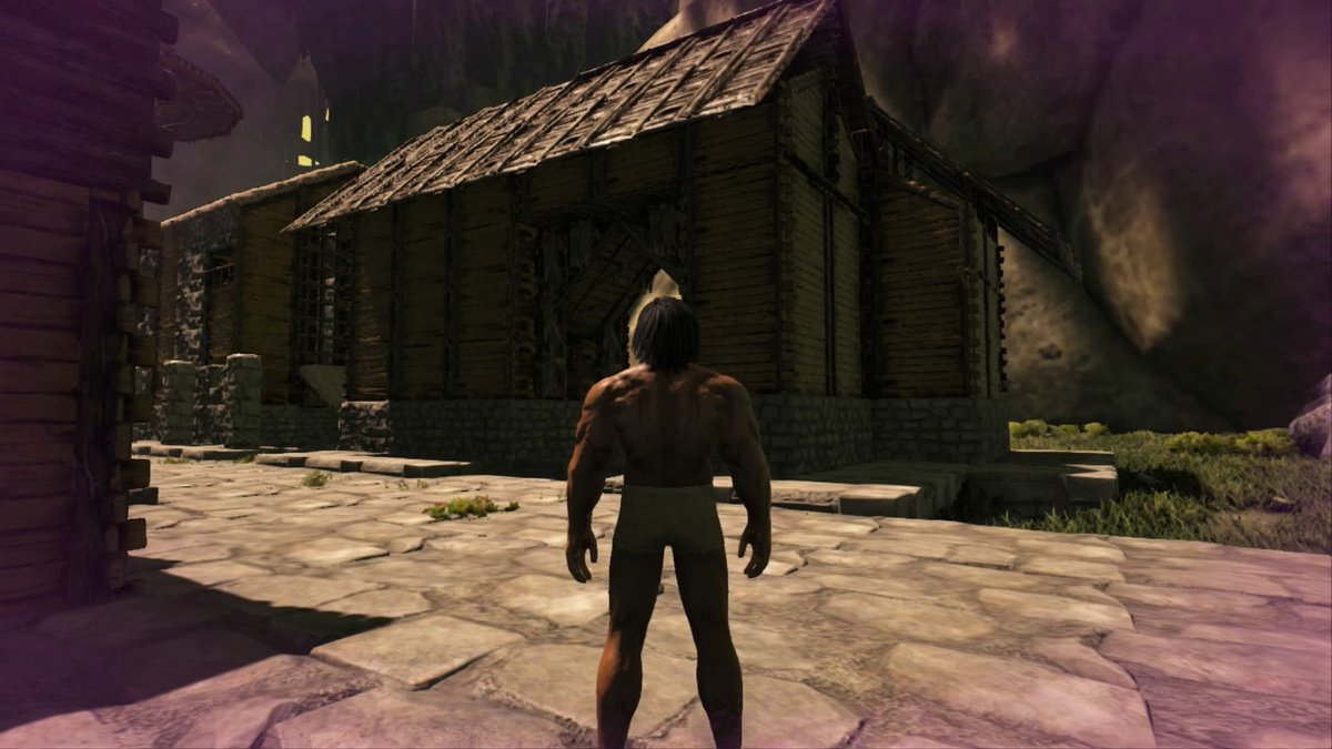 Redfusion88's tweet image. #PS4 ARK ABERRATION.Village médiéval.. .