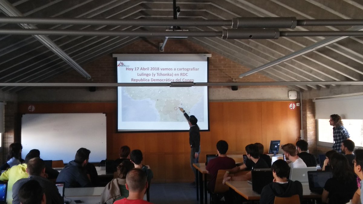 feliujaume's tweet photo. A la #mapató cartografiarem #Lulingo a la República Democràtica del Congo. Un projecte solidari dins https://t.co/dG2AypE5Rm @UdGeografia @univgirona @UdGCompromis https://t.co/WCQJq5SNpk