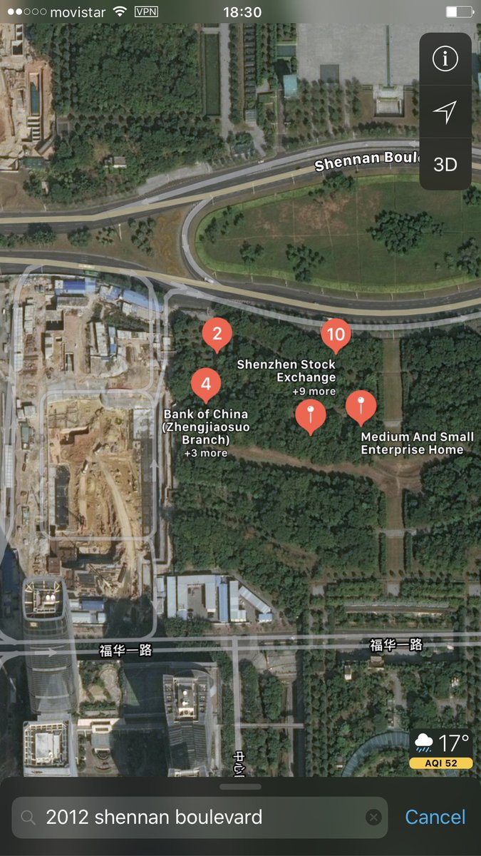 8/ The statue is placed in front of the Shenzhen Stock Exchange, build between 2008-13, together with other buildings in the same area. The Googlemap photos are old > only park.  #Qanon  #Qanon8chan  #shenzhen  #sse  #WWG1WGA  #meilin  @prayingmedic  @lisamei62  @realdonaldtrump