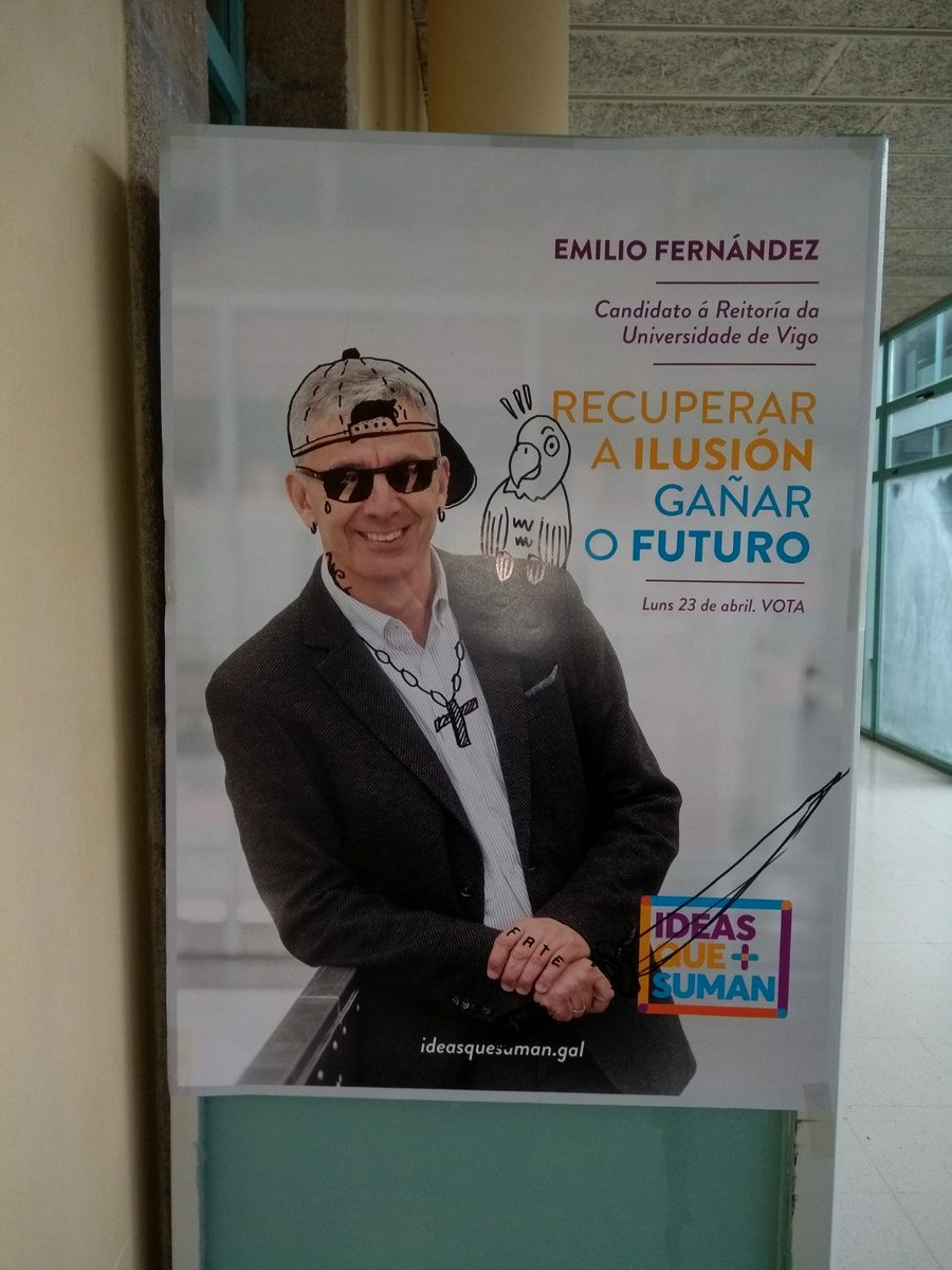 ideasquesuman's tweet photo. Cando comeza a campaña electoral VS cando chegas co cartaz electoral a @belasartes_po https://t.co/PvNjNQYScM
