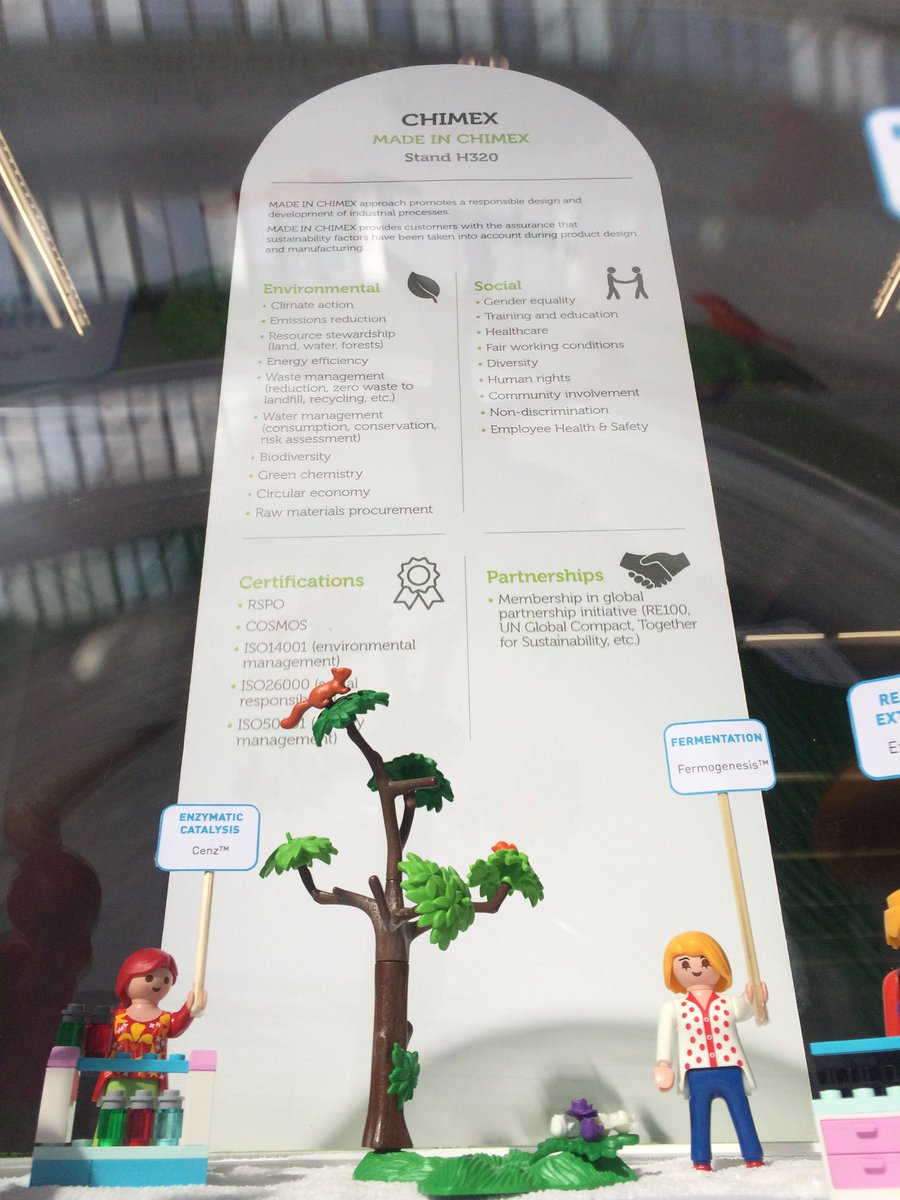 #Incos2018 here we are! Follow our <a href="/playmobil/">PLAYMOBIL</a> to meet us on booth H320 #amsterdam #cosmetic #ingredients