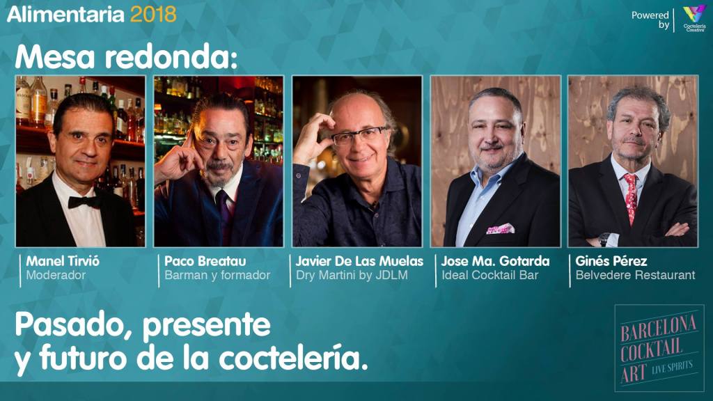 GinAndTwitts's tweet photo. Mesa redonda en Barcelona Cocktail Art #BcnCocktailArt en #Alimentaria2018 #Brandtendersnews https://t.co/pr4gEtaCvi https://t.co/VS9ijGInxZ