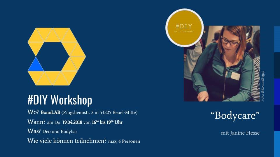 BaseCampBonn's tweet photo. Unser  Workshoptipp am kommenden Donnerstag für alle, die nicht so richtig  große Fans von Tensiden und anderen giftigen Chemikalien sind.
 https://t.co/4FUq9AcPiR #diy #mikroplastik #plasticpollution #workshop https://t.co/rwmwetJSn1