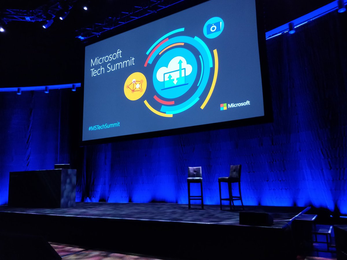 Ready for the #cloud4all #keynote @ #MSTechSummit w. #Azure @nicolelamb #frontandcenter #almostcenter