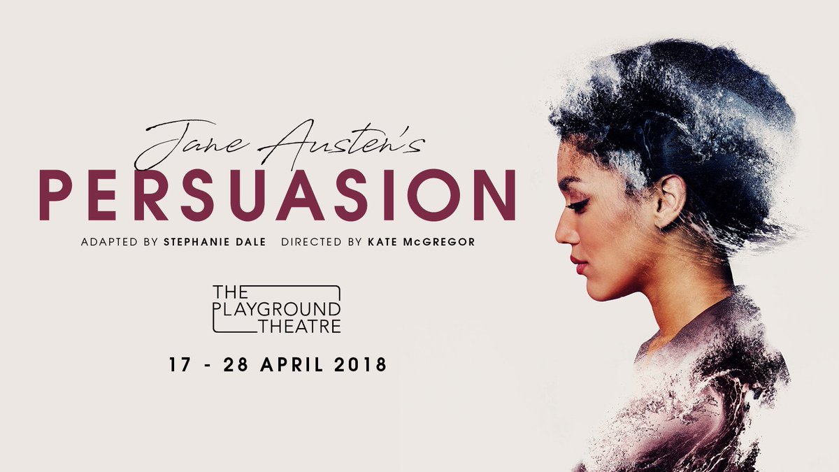 The world premiere of #JaneAusten #PersuasionThePlay opens this week <a href="/PlaygroundW10/">The Playground Theatre</a> - produced by award-winning <a href="/Theatre_6/">Theatre6</a> it features actor musicians - tickets from theplaygroundtheatre.london