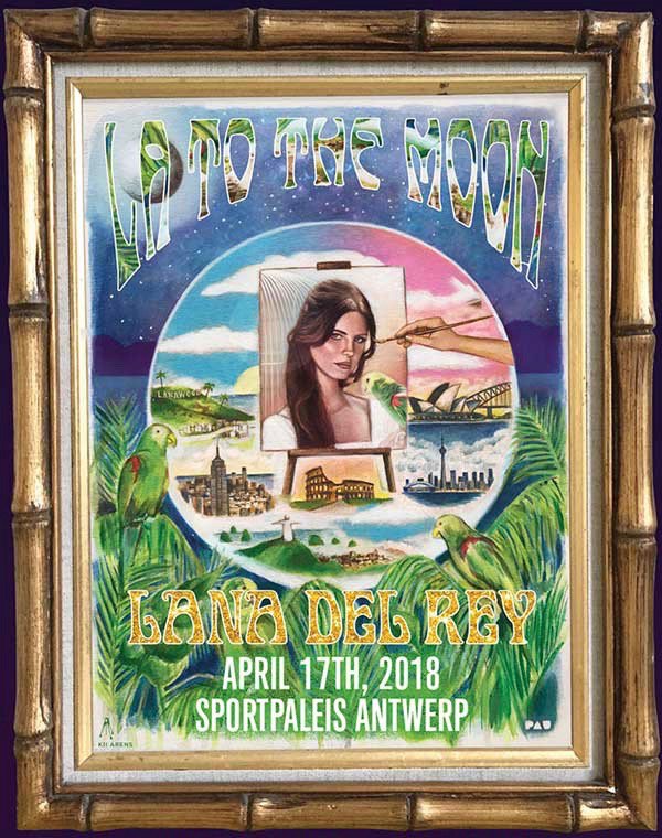 LAtotheMoonNews's tweet photo. SHOW 34 – TONIGHT
Lana Del Rey and Cat Power are bringing the #LAtotheMoonTour to Sportpaleis in Antwerp, Belgium!
Doors: 18:30
@CatPower: 20:00
@LanaDelRey: 21:10 https://t.co/dGbp1zP4qO