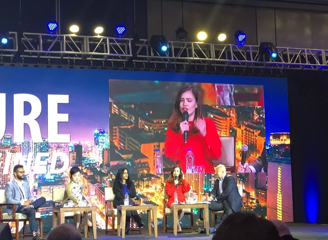aim_edu's tweet photo. "I feel so privileged to be sharing the stage with my co-panelists — the future and present leaders in the field of AI in Asia!" @eflegara at @TheAsianForum #AFES2018

📷: https://t.co/znFg9z8WtG https://t.co/fzBqmy4J1p