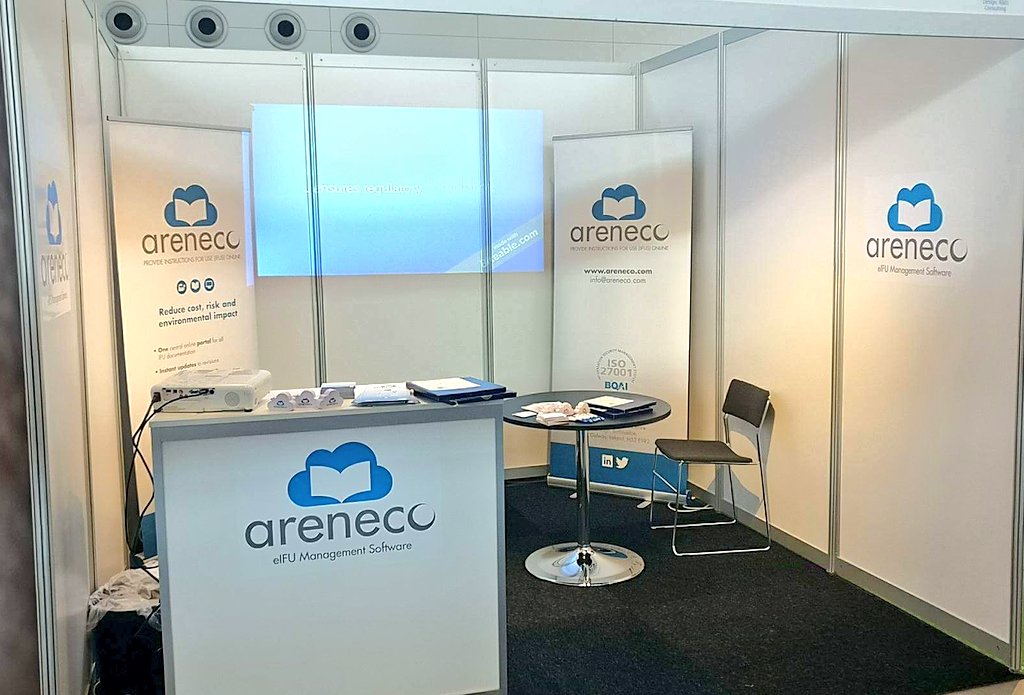 Areneco's tweet photo. First day here @MedtecEurope, looking forward to a great show. Drop by stand 9B25 if you are visiting! https://t.co/70ZIimsMVK