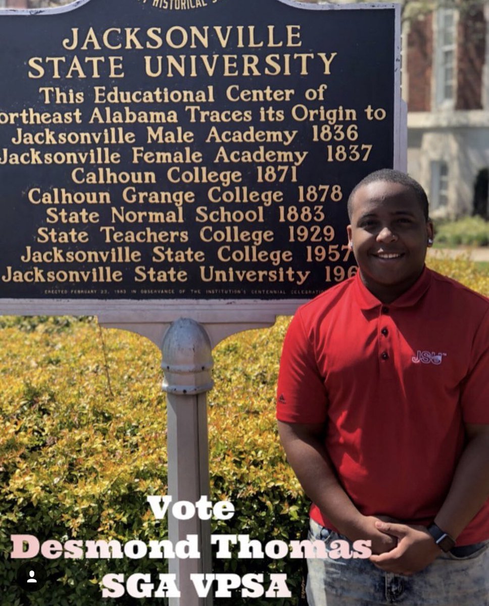 Make sure to vote today at jsu.edu/elections! Also, keep our amazing Freshman Forum mentors in mind while voting, we believe 100% they will do a great job!