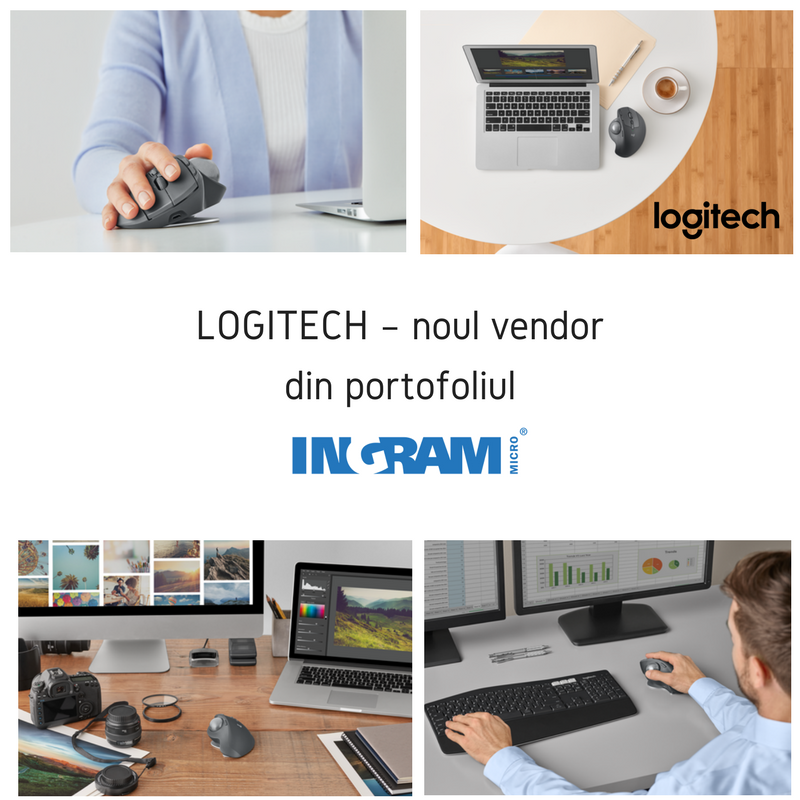 IngramMicroRo's tweet photo. Logitech is available in our portfolio starting this month! Visit the Ingram Micro 24 portal to see the special purchase prices for Ingram Micro resellers. https://t.co/uRV9XyD2ZL https://t.co/gXfprytDf9