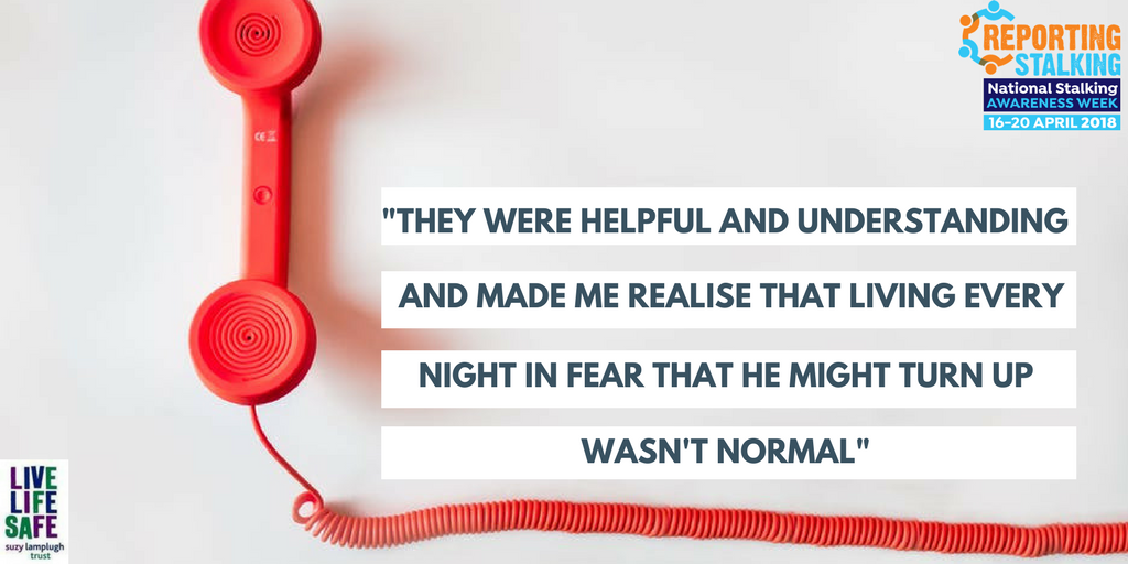 live_life_safe's tweet photo. The advocacy service we provide on the National Stalking Helpline @TalkingStalking is invaluable to a victim of stalking. Specialist stalking services can be a lifeline for victims. #ReportingStalking https://t.co/TnUvsD6XPJ