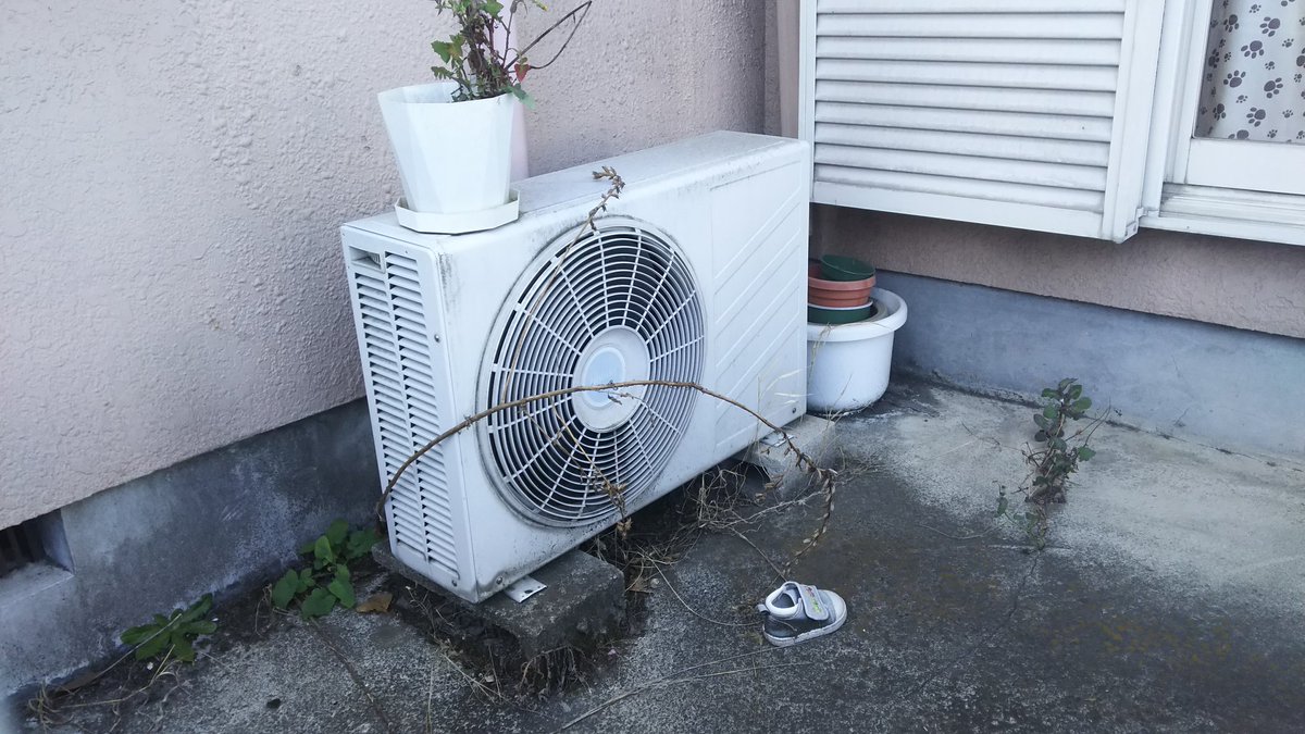 ノーリツエアコン室外機 サンヨーOEM #室外機