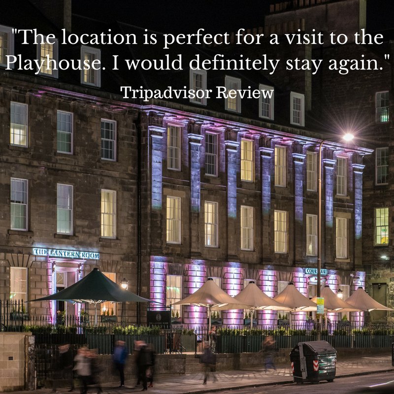 CourtyardEdi's tweet photo. The brilliantly hilarious new show Fat Friends- The Musical starts at the  @edinplayhouse tonight and we can't wait! We are just a couple of doors down from The Playhouse and the perfect base for any night at the theatre! https://t.co/ccSrcHje7A