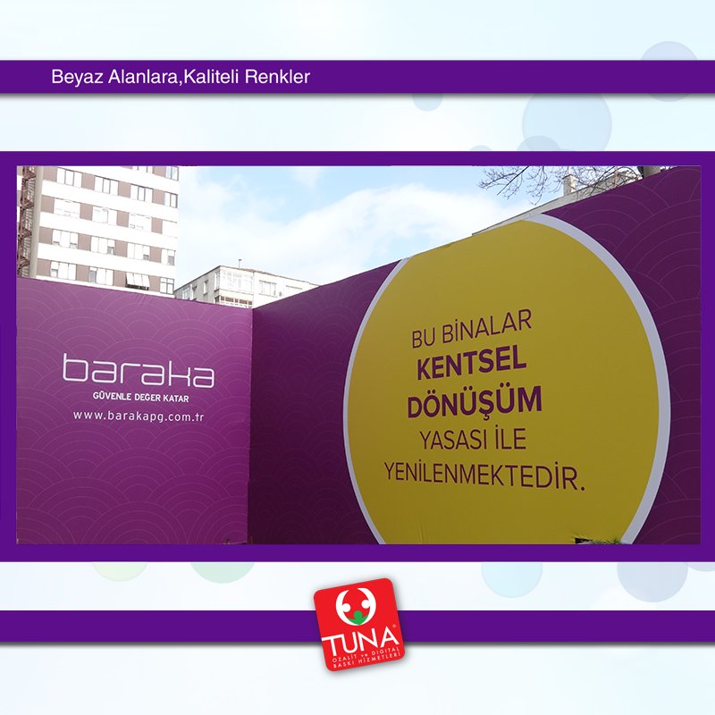 Tunadigital's tweet photo. #BarakaProjeGeliştirme ait kentsel dönüşüm projelerinin #DışMekanGiydirme çalışmalarını gerçekleştirdik. #TunaDigital https://t.co/tvotCwVOEq