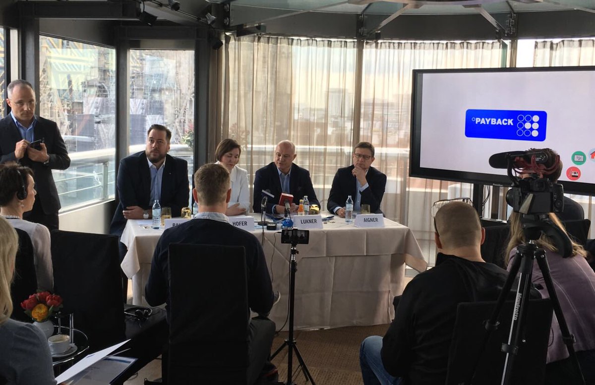 Juhu, es ist soweit: Am 3. Mai startet PAYBACK in Österreich mit über 40 renommierten Partnerunternehmen🎉 🇦🇹
#pressconference #servus #österreich