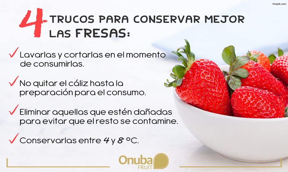 ¡Nuestras #Fresas están a tope! Con estos trucos podrás conservarlas mejor y por más tiempo. 😉🍓 #FrutosRojos #Berries #FelizMartes