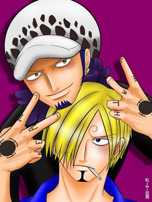 トラファルガー ローのtwitterイラスト検索結果 古い順