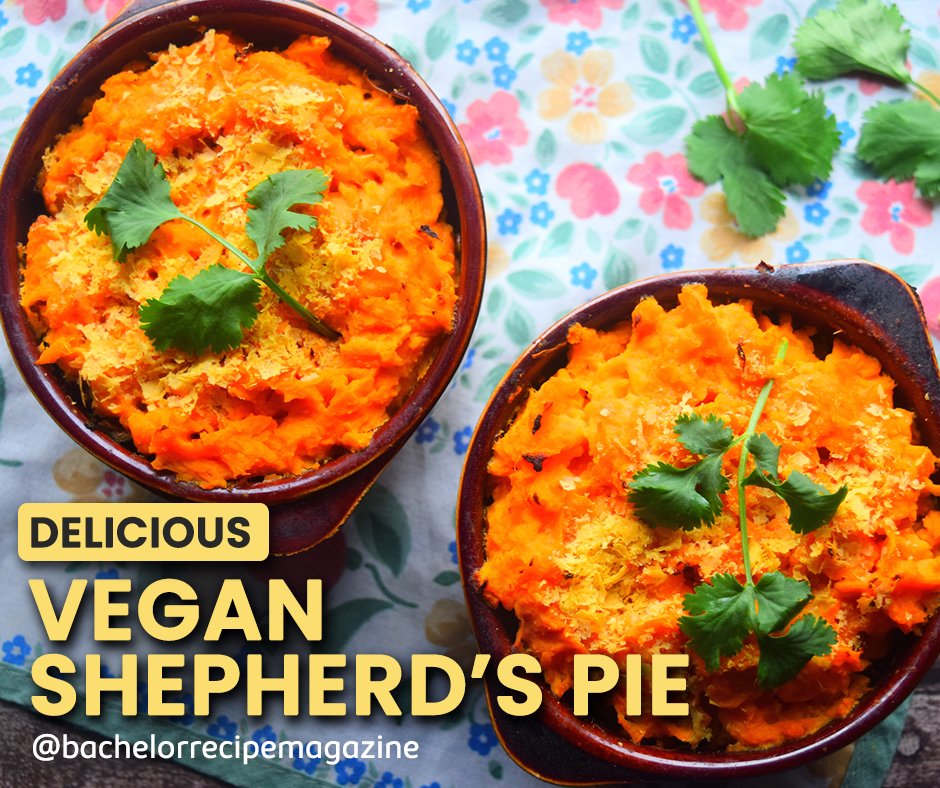 bachelor_recipe's tweet photo. This vegan shepherd’s #pie is comforting, healthy, delicious and really easy to make ;)

Read Full Recipe Here: https://t.co/U0tdiBP8RT

#BachelorRecipe #RecipeOfTheDay #cooking #HealthyFood #delicious #FridayFeeling #weekendvibes https://t.co/HlXQxd6eR9