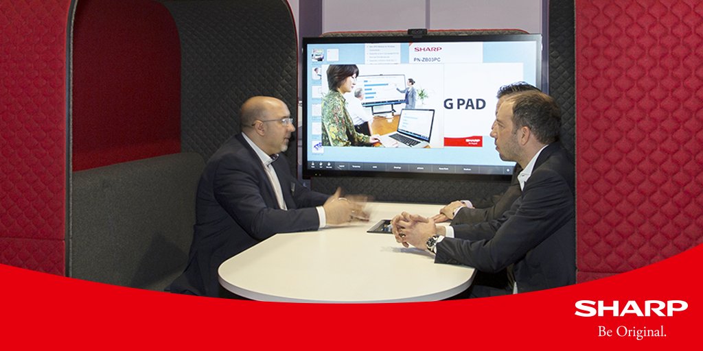 CopyITDigital's tweet photo. #HuddleSpaces are the ideal way to collaborate and have informal meetings of up to six users. The new 50-inch #BIGPAD PN-50TC1 is the ideal way to set up and run meetings with ease https://t.co/Qf9mTNIC1V #AVTweeps https://t.co/jI2UxRyaJ0