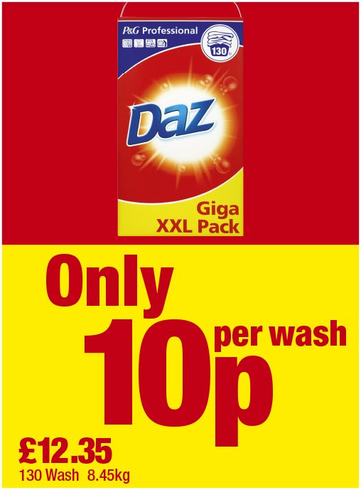 ChefCentralpage's tweet image. Amazing Value only 10p per wash - only at Chef Central Cambridge