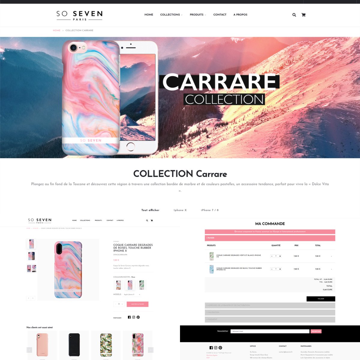 #SoSeven  la marque parisienne d’accessoires mobiles fashion et design lance son site e-commerce !  
Plongez dans l’univers coloré de la marque et offrez-vous un instant shopping :  soseven.fr  #Smartphone #Accessoires #Coques #Mode #Fashion #Tendance