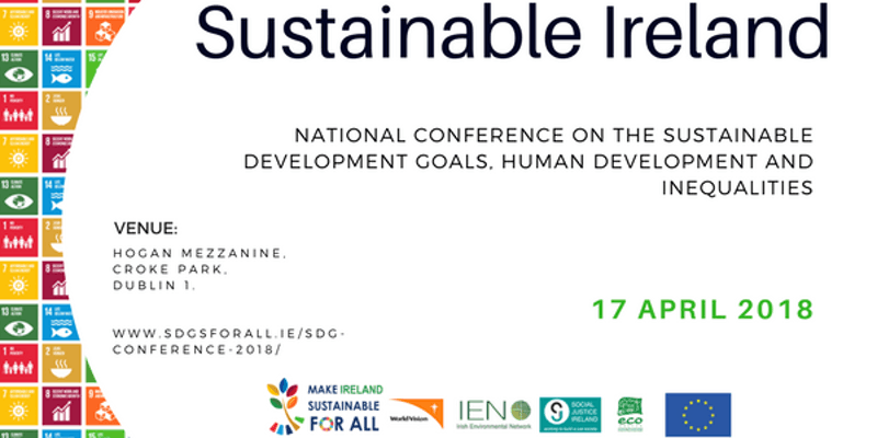 IrishEnvNet's tweet photo. How can we work together in partnership to achieve the #SDGs? Today, policy makers, organisations, citizens &amp; young people from across Ireland are coming together at the #SDGsinIreland Conference in Croke Park to discuss how to bring the Global Goals to life in Ireland #SDGs4all https://t.co/wvqDyI2FuM