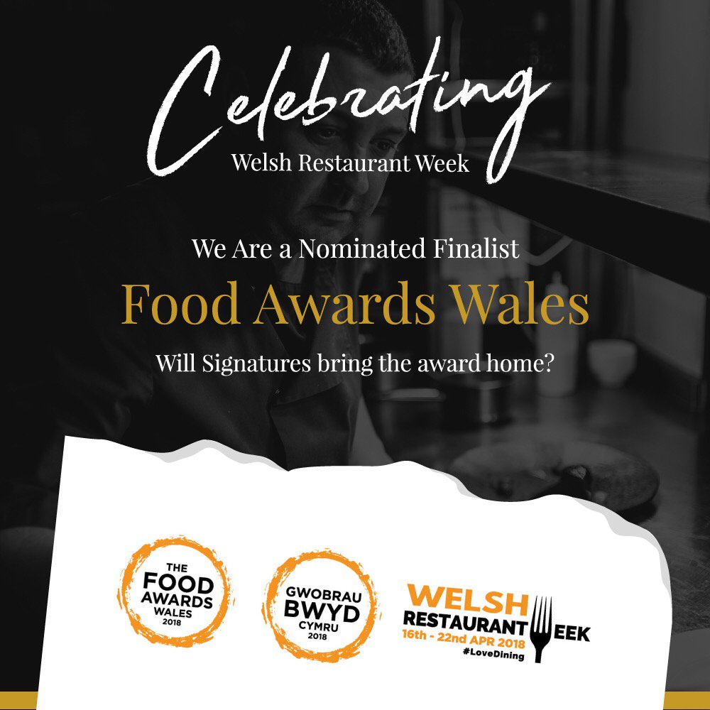 Love_Signatures's tweet photo. We are up for another award😃 we are honoured to be nominated👌🏻 #WelshRestaurantWeek #LoveDining https://t.co/XuX3UTb6Q2