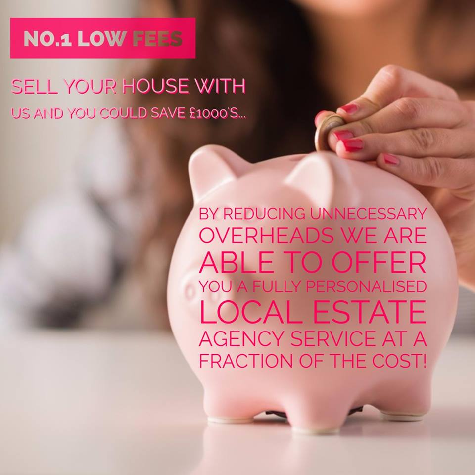 We offer extremely competitive fees. Why pay more?? Call us on 01948 710691 today! #whitchurch #wrexham #nantwich #house #forsale #property #estateagents #lettingagents