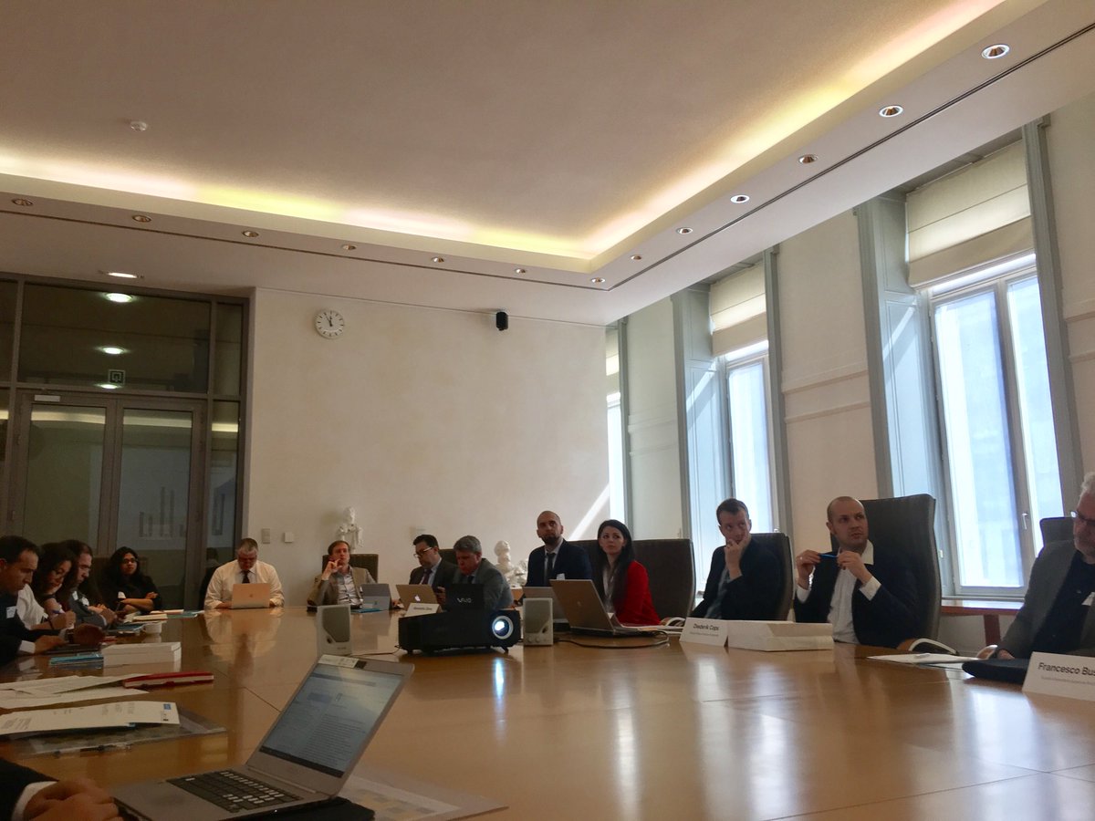 NDuquet's tweet photo. Alex Denu: "the added value of @projectSAFTE is to have practioners and researchers at the same working table and to deliver our results on illicit firearms trafficking to policy makers" #projectSAFTE @ArquebusLtd https://t.co/R4Lz3nsWgi