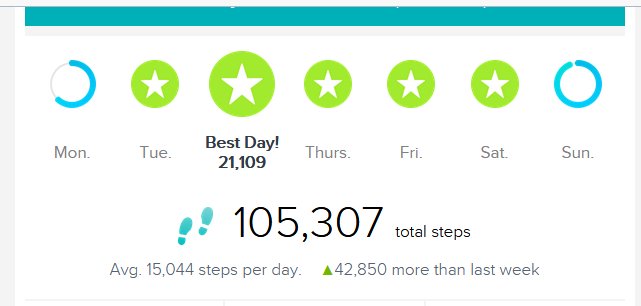 CarlWel's tweet photo. #HITECAMS Well that was a busy walking week :) https://t.co/HRS8kbex7o