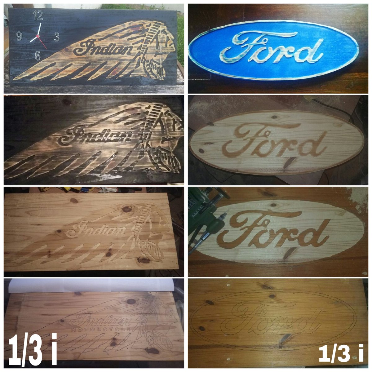 ThierryC15's tweet photo. Allez #quimaimemesuive #woodcarving #indianmotorcycle #ford @indianmotocycle @Ford                         https://t.co/6r1wSrzaUC https://t.co/JdOdF4UzOU