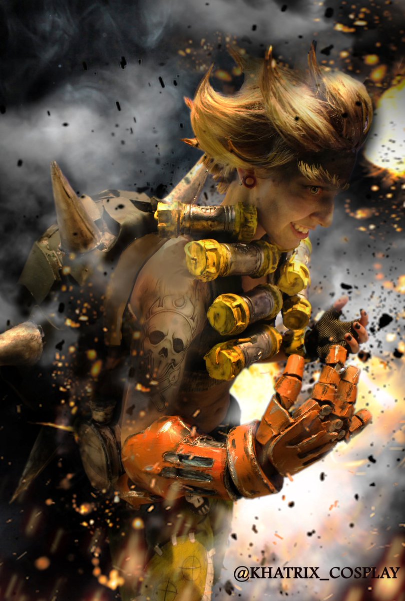 Khatrix1's tweet photo. Junkrat~🌋 https://t.co/POzA6gebMZ