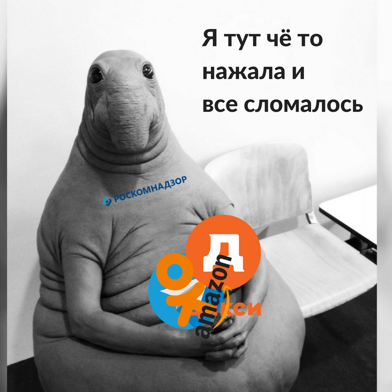 WebBankir's tweet photo. Тем временем... 😬
 #роскомнадзор запрещает #Telegram, а страдают: #одноклассники #дикси #Amazon https://t.co/S056xryhdz
