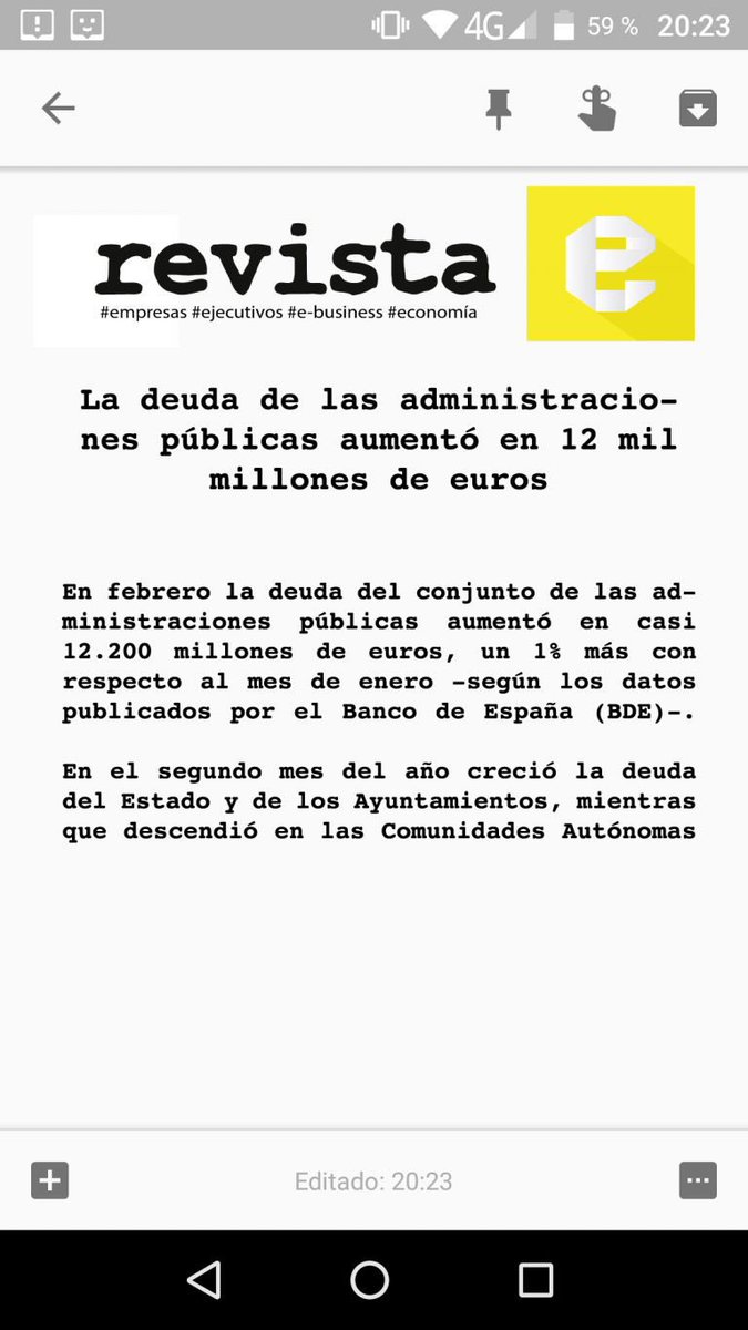 RevistaE's tweet photo. La #deuda de las #administraciones #públicas aumentó en 12 mil millones de euros #economía #España https://t.co/30nNAkx1N3 https://t.co/MVav59R6Sk