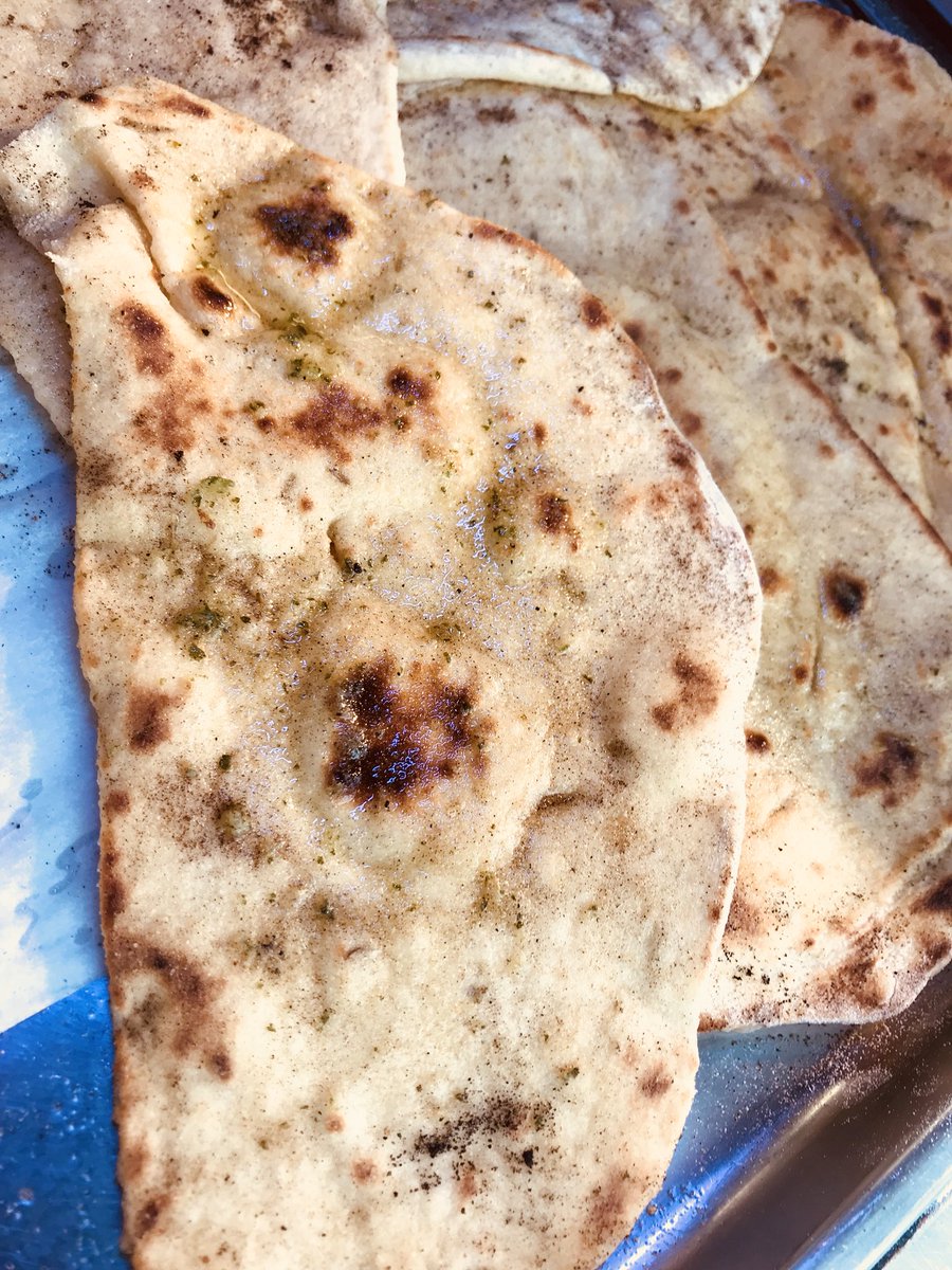 @r_holmes81 <a href="/KellyShanks6/">Kelly Shanks</a> <a href="/compassgroupuk/">Compass Group UK & I</a> preparing the nann breads for khana khana