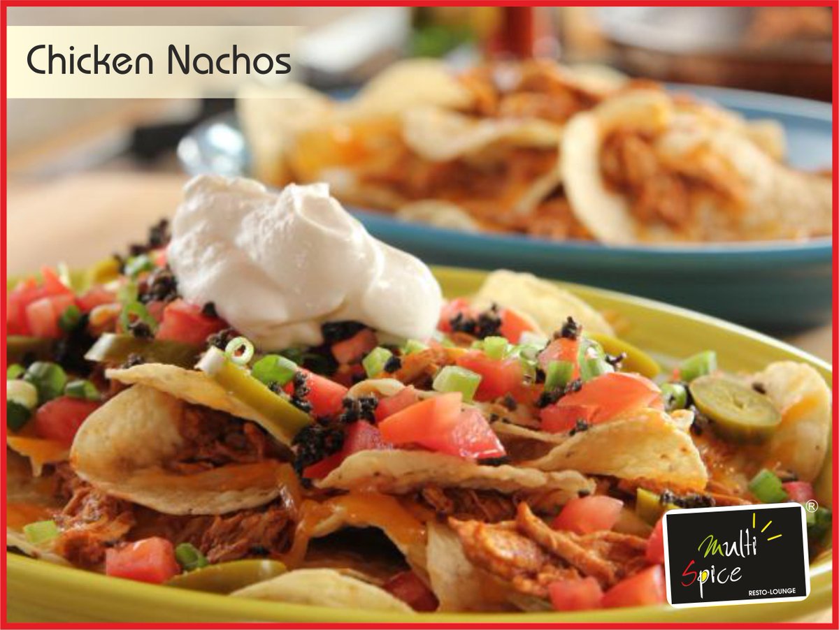 MultispiceResto's tweet photo. #ChickenNachos served with salsa and cream sauce @ #MultispiceRestolounge..

For Booking Call: 7722048837 or 020-65235728
Visit : https://t.co/u5vHxm01Y5

#MultiSpice #chicken #sizzlers #barbeque #restaurant #bar #Hinjawadi #itpark #punefoodie #soups #buffet #alacarte https://t.co/IbZELSGQ4G