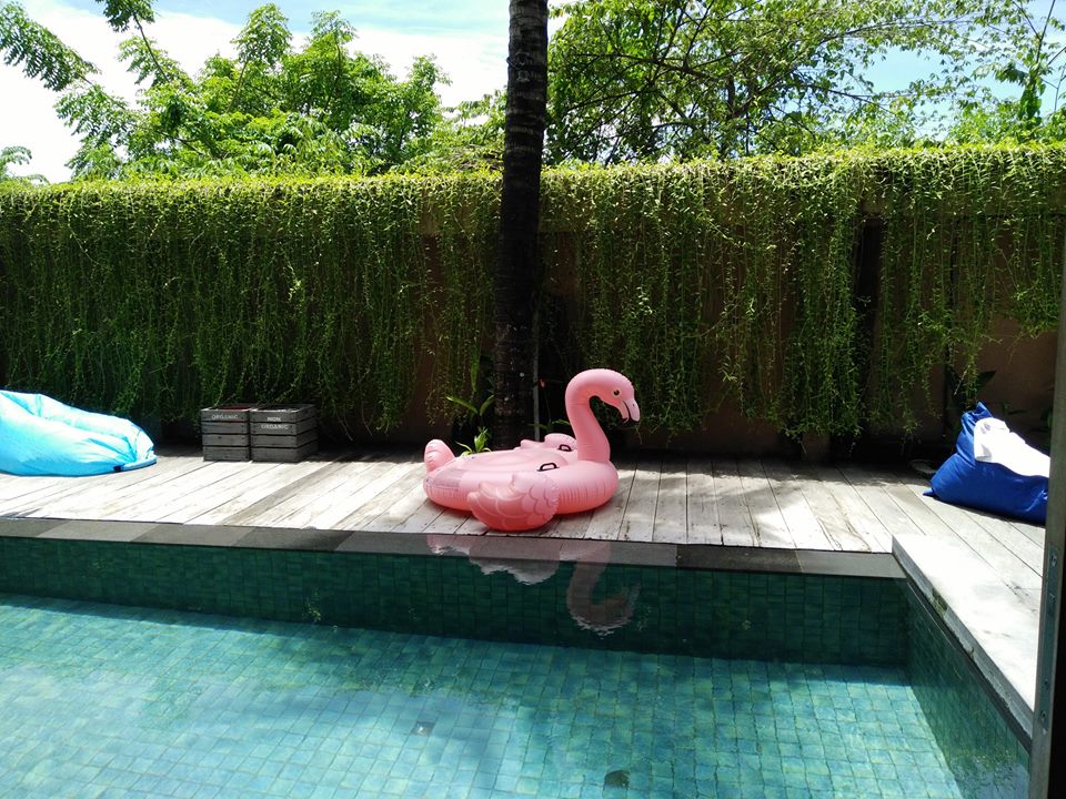 FRiiBEB's tweet photo. If you look on our Instagram account, you'll see this pink floating is featured on so many photos, with so many style. Do your own style with it, during your stay with us! https://t.co/jcGTwohtpm
