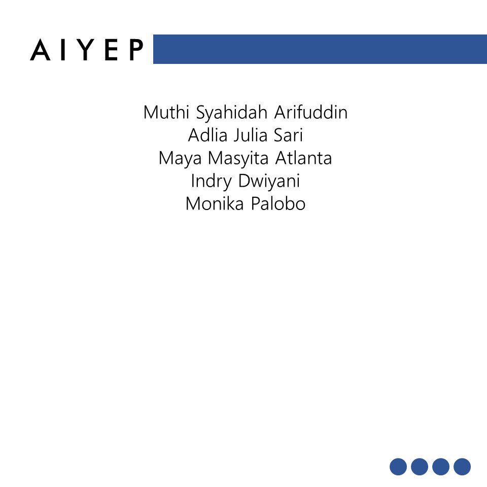 [ DAFTAR PESERTA LULUS BERKAS AIYEP 2018] [2/2]