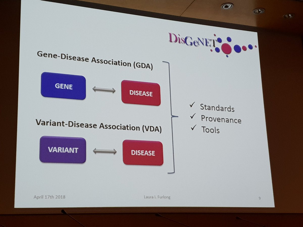 keesvanbochove's tweet photo. #ECTB2018 @laura_furlong presents https://t.co/bvAR0w8saG, a curated resource of gene associations in psychiatric disorders and @DisGeNET -- important work to make the life of translational bioinformaticians easier. https://t.co/1Beflj62M8