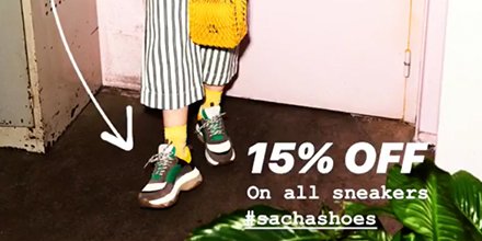 SNEAKERFREAK DAYS - 15% off
Shop now: bit.ly/2vmlgZD