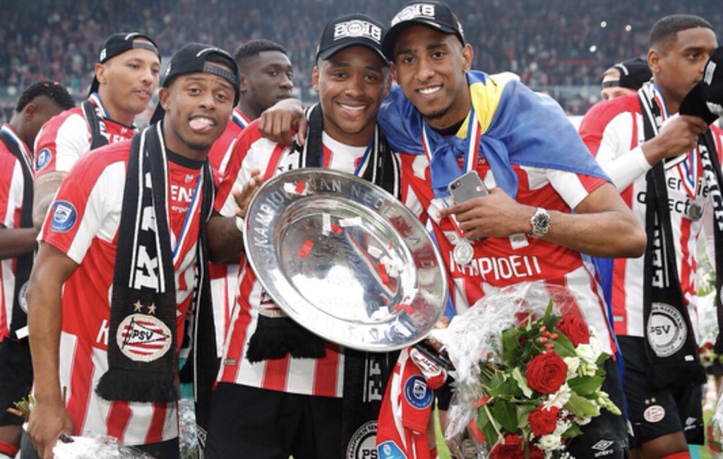 StevenBergwijn's tweet photo. Good times 🏆 https://t.co/OucJQd28l0