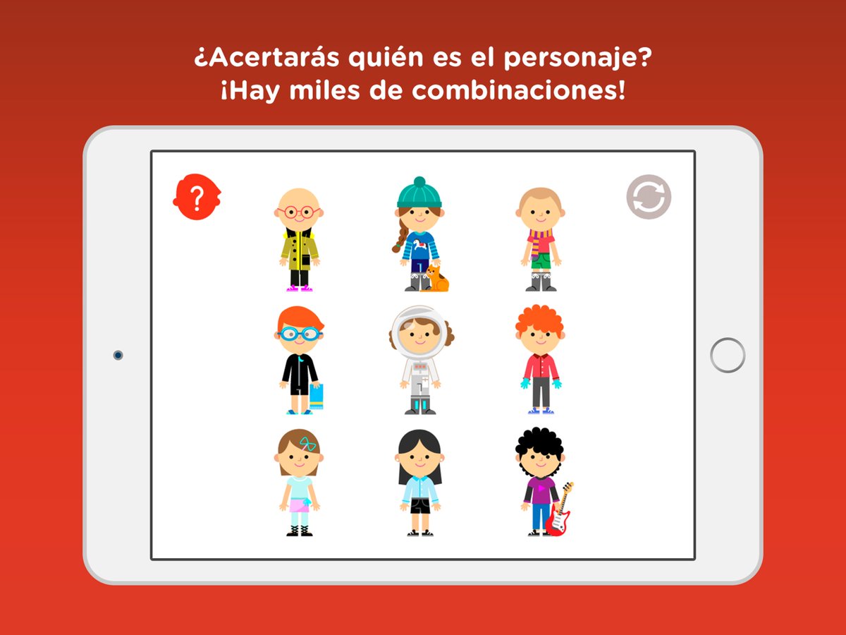 memobits_com's tweet photo. Descarga gratis “Nor da?” en GooglePlay! Un juego de lógica para niños en euskera ¿Acertarás quién es el personaje? https://t.co/H4Mziq30q3 https://t.co/dtsGMG8XJW