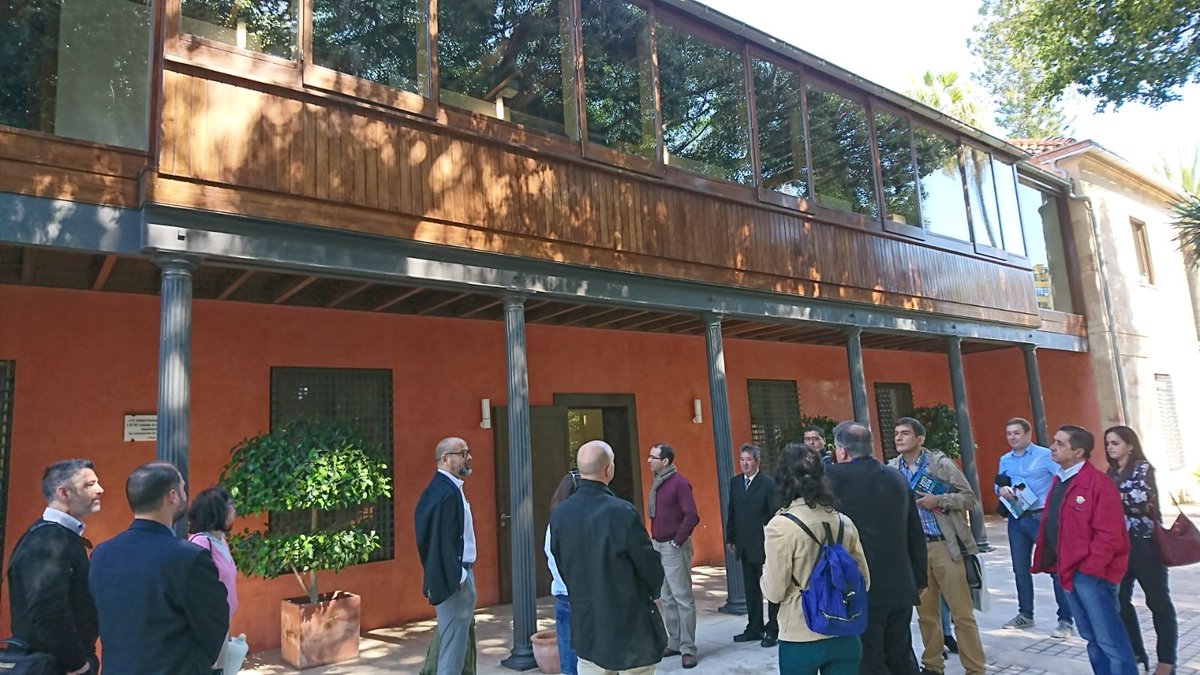 malagaimfe's tweet photo. ☕#DISTRITOEMPRENDEDOR TEATINOS

Conociendo las instalaciones del @IISanTelmo https://t.co/PSTcH21k54