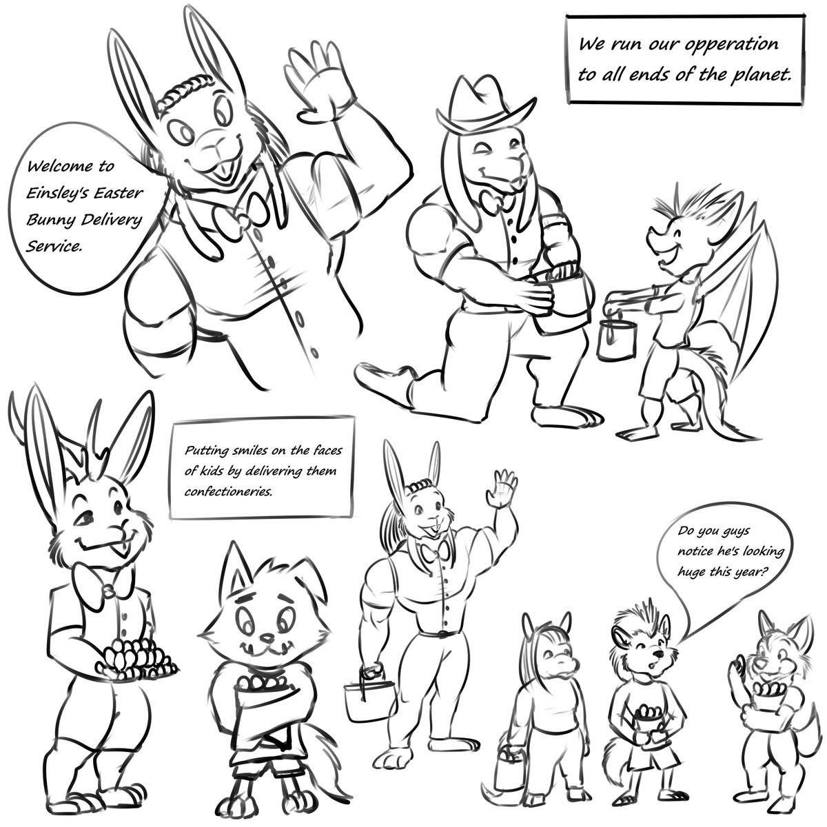 PapaDwaggy's tweet photo. [@Yaudizz] Easter Bunny Coalition (Cameo)
Happy Easter 2018!
https://t.co/KxWZ5Xrbpb
#EasterWeekend2018 #Easter2018 #furry #dragon #PapaDwaggy https://t.co/vLJoAnJ0Tc