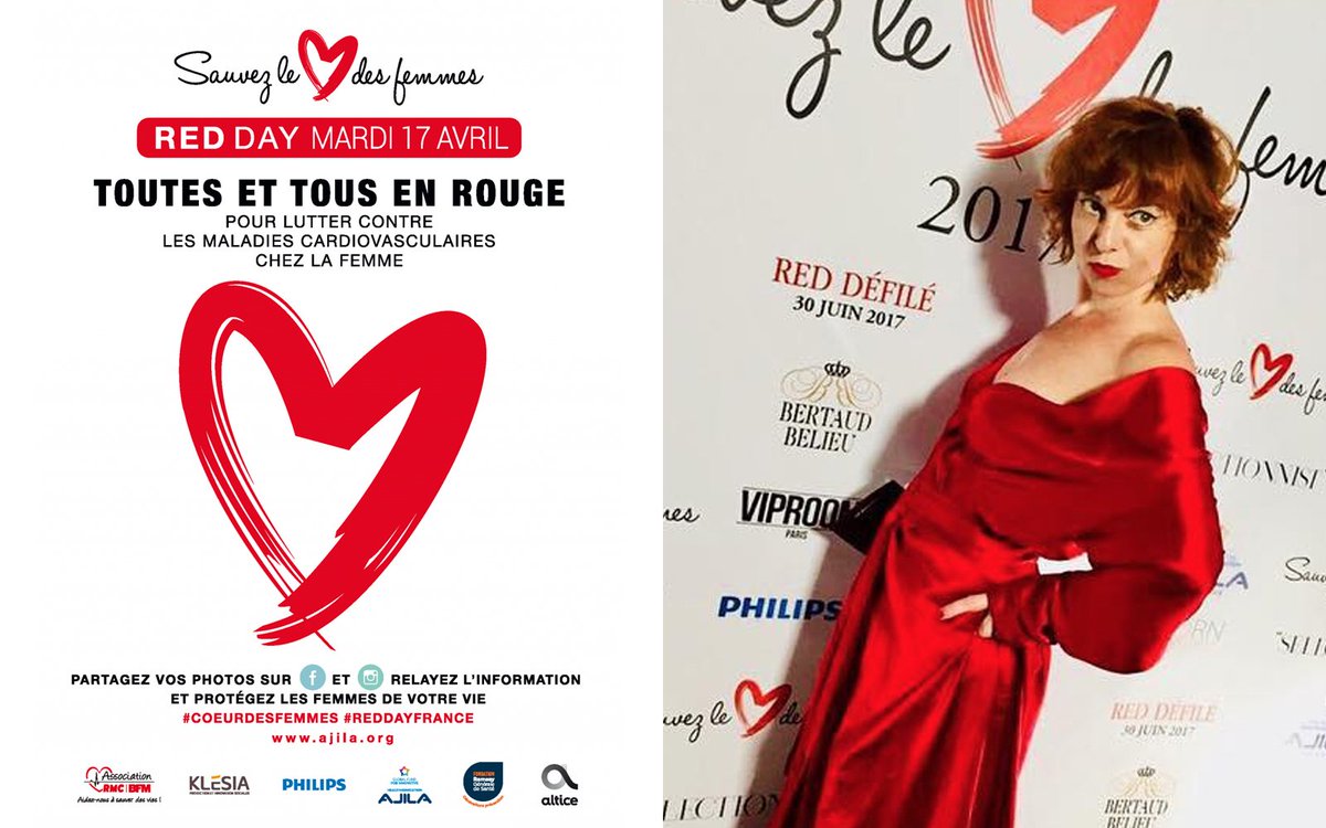 SylvieMalys's tweet photo. Le #redday #reddayfrance c’est Today !! Toutes et tout en rouge ❤️ 20h le GDVin &amp; un after Femmes à l’honneur #coeur #femme #rencontre #femmeschefs #redday #cardio @sauvezlecoeurdesfemmes @isaweill https://t.co/Hnung6JUx3
