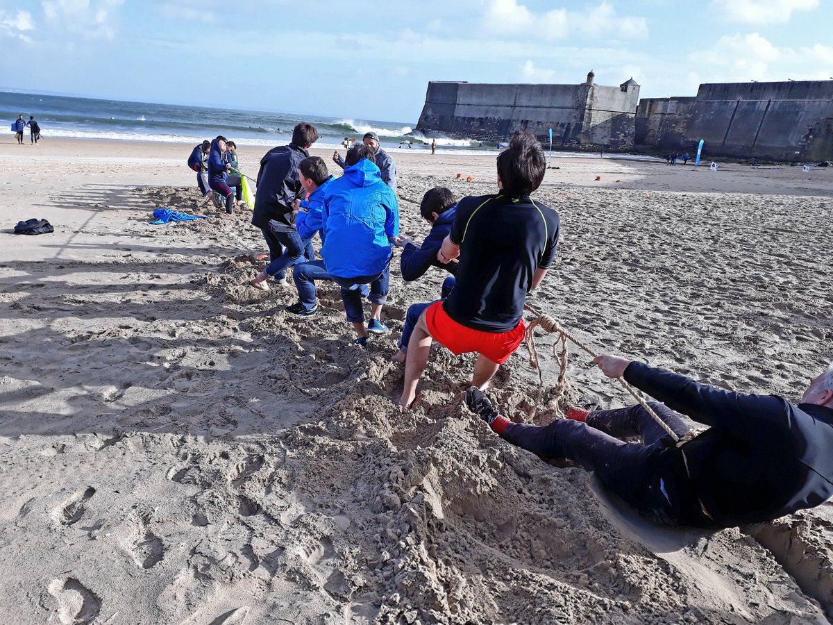 Fun group activities in Cascais, Lisbon.

#teambuilding #corporateevents #outdooractivities #surfing